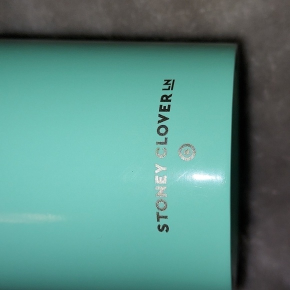 Stoney clover lane green insulated tumbler with heart straw - Picture 5 of 10